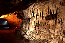 Petrified waterfalls